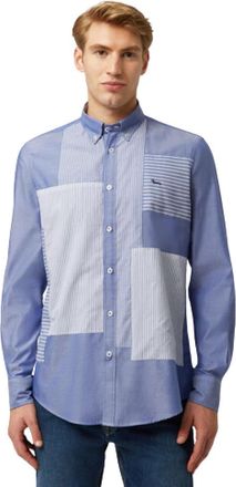 Harmont & Blaine Crk 949012595M - Heren - Casual Overhemden - Blauw - S - Overhemden
