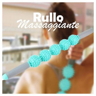 Trade Shop Trade Shop - Rullo Bastone Massaggio Muscolare 45.5cm Gambe, Schiena, Migliora Circolazione