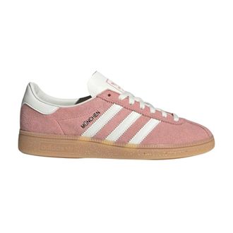 adidas Muenchen Sneaker - Dames - Sneakers - Roze - 37 1/2 EU - Su&egrave;de - Schoenen