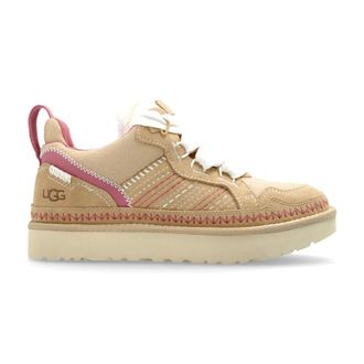 UGG Sneakers, female, Beige, Size: 11 US Lowmel Meadow Sneakers