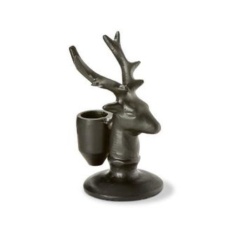 Tag Reindeer Taper Holder Black Aluminum Candle Sculpture Christmas at Nordstrom