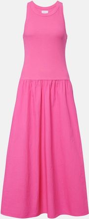 Velvet Romilly cotton-blend midi dress