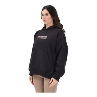 adidas Brushed Fleece Hoodie - Dames - Hoodies - Zwart - XS - Hoodies & sweatvesten