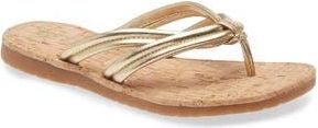 Korks Cascade Sandal in Gold Metallic at Nordstrom Rack, Size 11