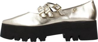 Yellow 8494Y Sandalia Hebilla - Dames - Loafers - Beige - 39 EU - Schoenen