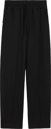 Ami Elasticated-waist Wool Trousers