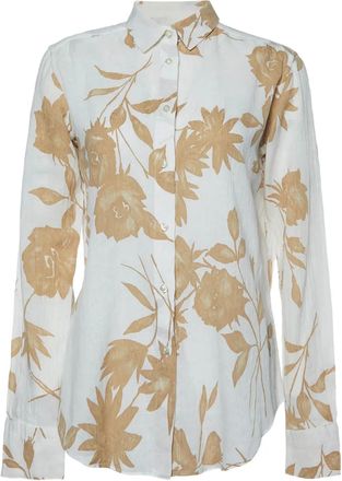 Etro floral shirt - White