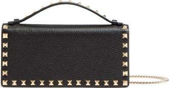 Valentino Garavani Rockstud Grained-leather Cross Body Bag