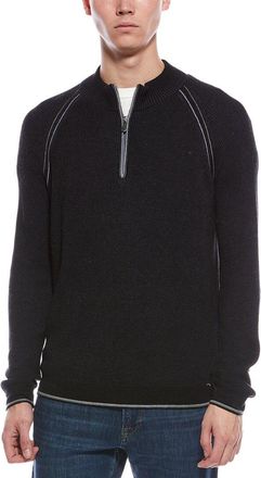 Raffi English Rib 1/4-Zip Sweater