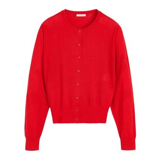 By Malene Birger Dames, Truien, Rood, Maat: S Zijde