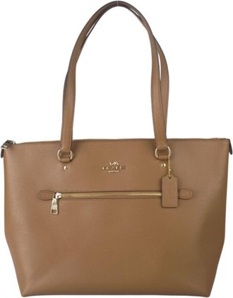Coach Camel Leather Tote Bag (Pre-Owned)