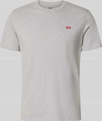 Levi's T-Shirt mit Label-Detail in Hellgrau, Größe XXL