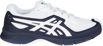 Comme Des Gar&ccedil;ons White Mesh Black Overlays Sneakers