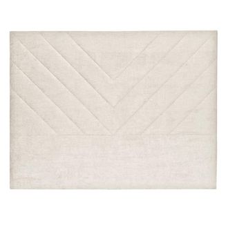 NATYAL Cabecero tapizado para cama de 150cm estilo moderno en color crudo