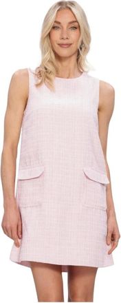 Y.A.S Y.a.s, Kleedjes, Dames, Roze, L, Tweed, Jose SL Boucle Dress