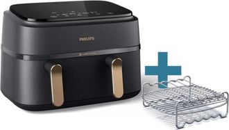 Philips 3000 Series Airfryer Con Doble Cesta Serie 3000 Na352/04