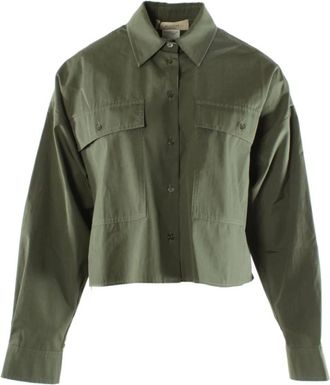 Max Mara Mujer, Blusas y Camisas, Verde, Talla: M