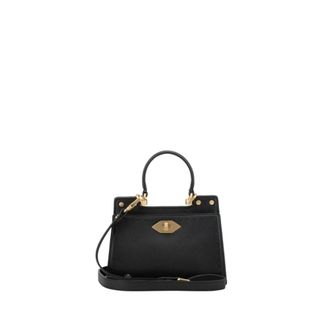 Pourchet Tassen, Dames, Zwart, ONE Size, Leer, Micro Handtas