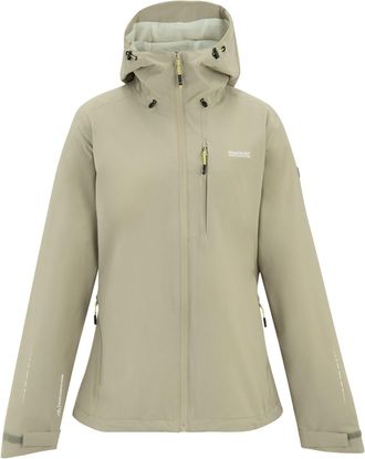 Regatta Womens/Ladies Oklarna Waterproof Jacket (Parchment) - Beige - Size 12 UK
