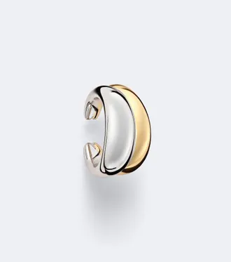 Jennifer Fisher Two Tone 14kt gold-plated ear cuff