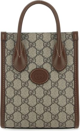 Gucci Brown Mini GG Tote Bag
