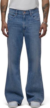 Hudson Hendrix Flare Leg Jeans in Rail at Nordstrom, Size 33