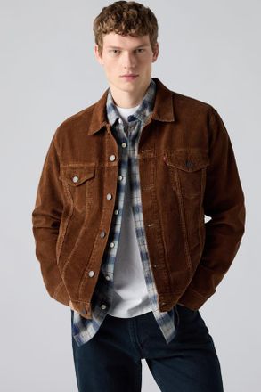 Levi's Corduroy Trucker Jacket - Hombre - 2XL - Marr&oacute;n / Karla Brown