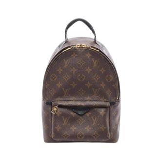 Louis Vuitton Pre-owned Vintage Monogram Rugzak - Dames - Vintage Rugzakken - Bruin - ONE Size - Leer - Vintage