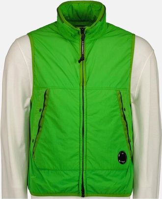 C.P. Company Mens G.D.P. Padded Lens Vest - Green - Size: 40/Regular