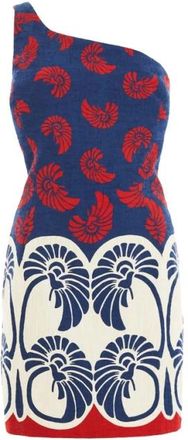 La DoubleJ Flirty Zomer Mini Jurk - Dames - Korte kleedjes - Veelkleurig - L - Katoen - Kleedjes