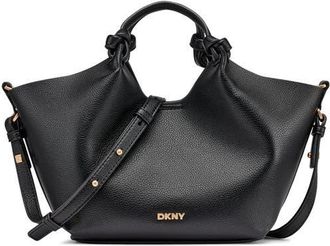 DKNY Paula Small Tote Bag in Black/gold at Nordstrom