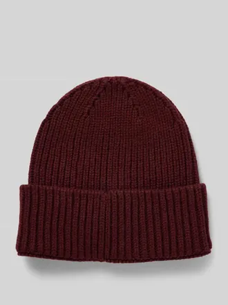 Unio Hamburg Beanie mit Kaschmir-Anteil in Bordeaux, Gr&ouml;&szlig;e 1