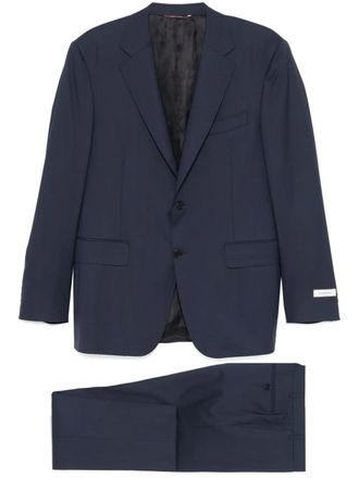 Canali wool suit - Blue