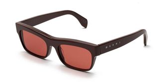 Marni Angdoa Brown EIP Mens Sunglasses Brown Size 55