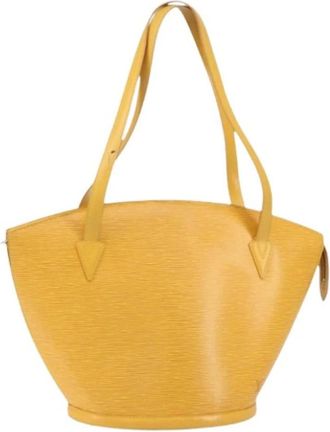Louis Vuitton Pre-owned Shoulder Bags, female, Yellow, Size: ONE SIZE Pre-owned Leather louis-vuitton-bags