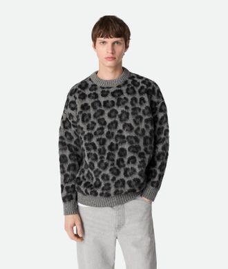 Bottega Veneta Mohair Leopard Sweater - Bottega Veneta