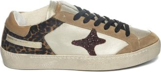 Ama brand Schoenen, Dames, Bruin, 36 EU, Katoen, Tijdloze Sneaker