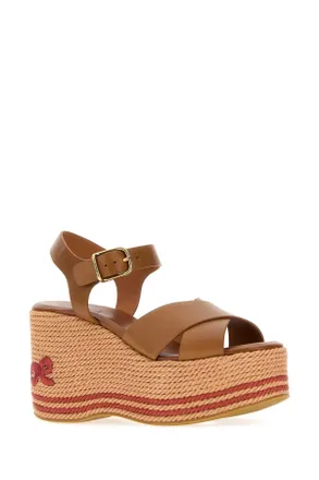 Chlo&eacute; Sand Sandal - Camel