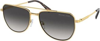 Michael Kors Zonnebril - unisex - Zonnebrillen - Geel - 58 MM - Accessoires
