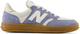 New Balance Unisex T500 in Grigio/Bianca, Pelle, Taglia 37.5