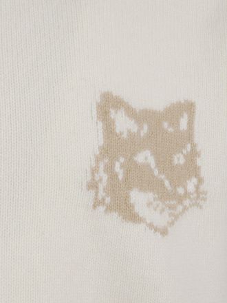 Maison Kitsuné Fox Head Intarsia Merino Jumper