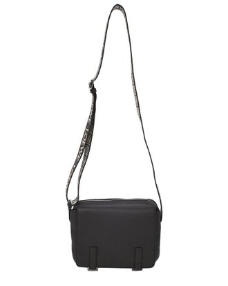 Loewe Black Leather Xs Military Messenger Bag (Authentic Pre-Loved)