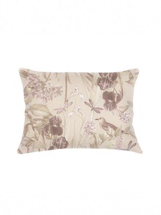 Anaya with Love Tropical Paradise Linen Pillow with Down Alternative Insert in Beige at Nordstrom, Size 2Ft 0In X 2Ft 0In