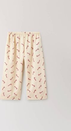 Mango Pantaloni pigiama stampa bianco sporco - Home - 2-3 anni - MANGO HOME