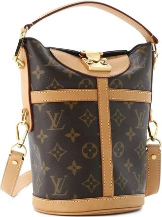 Louis Vuitton Duffle bucket-tas met monogram canvas - Bruin