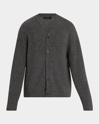 Theory V-neck Wool-Blend Cardigan