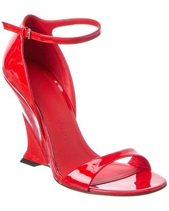 Ferragamo Vidette Patent Wedge Sandal