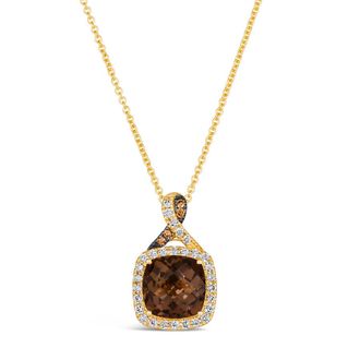 Le Vian Ladies Twist Shank Necklaces set in 14K Honey Gold