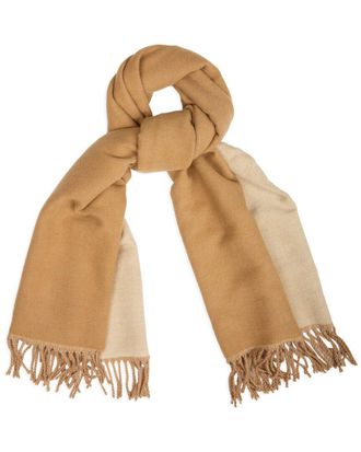 Saachi Saachi Solid Fringe Reversible Scarf