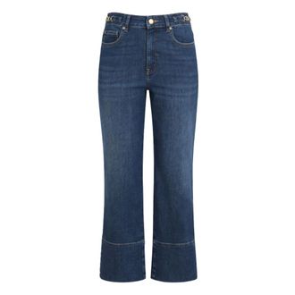 iBlues Cropped Jeans, female, Blue, Size: XL Diana